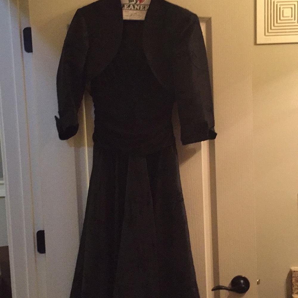 Dress and matching jacket